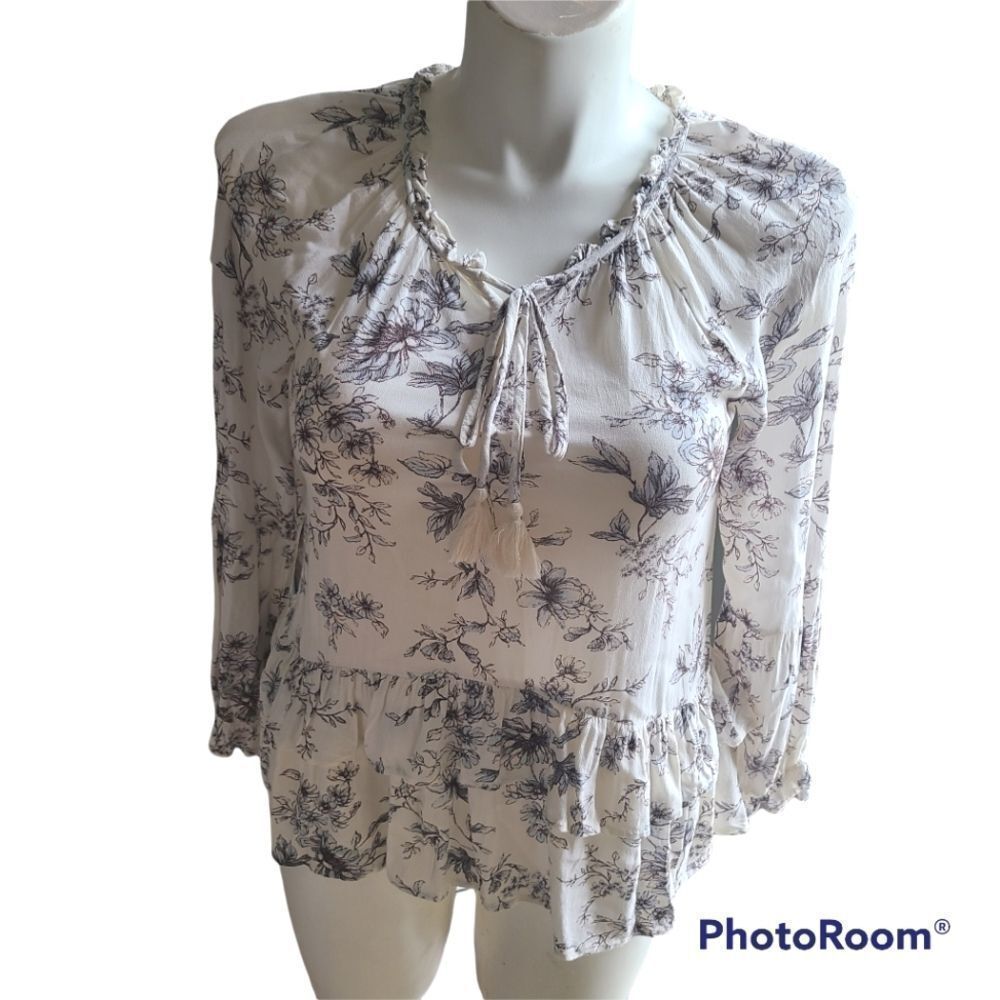 American Eagle long sleeve blouse size small